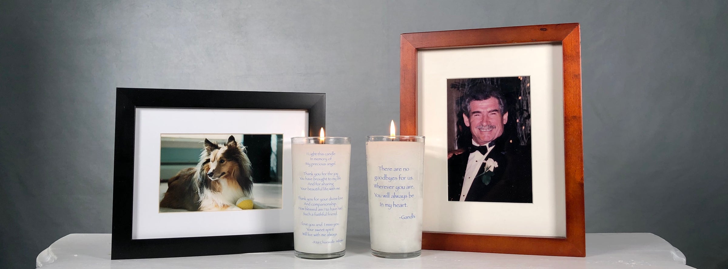 Divine Light Memorial Candles