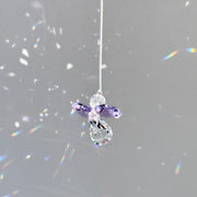 Crystal Mini Lilac Angel Sun Catcher