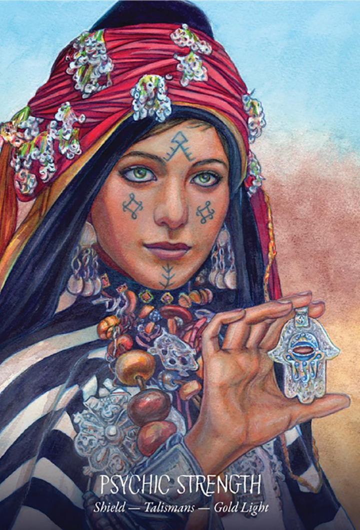 Ancestors Oracle Cards Psychic Strength Card