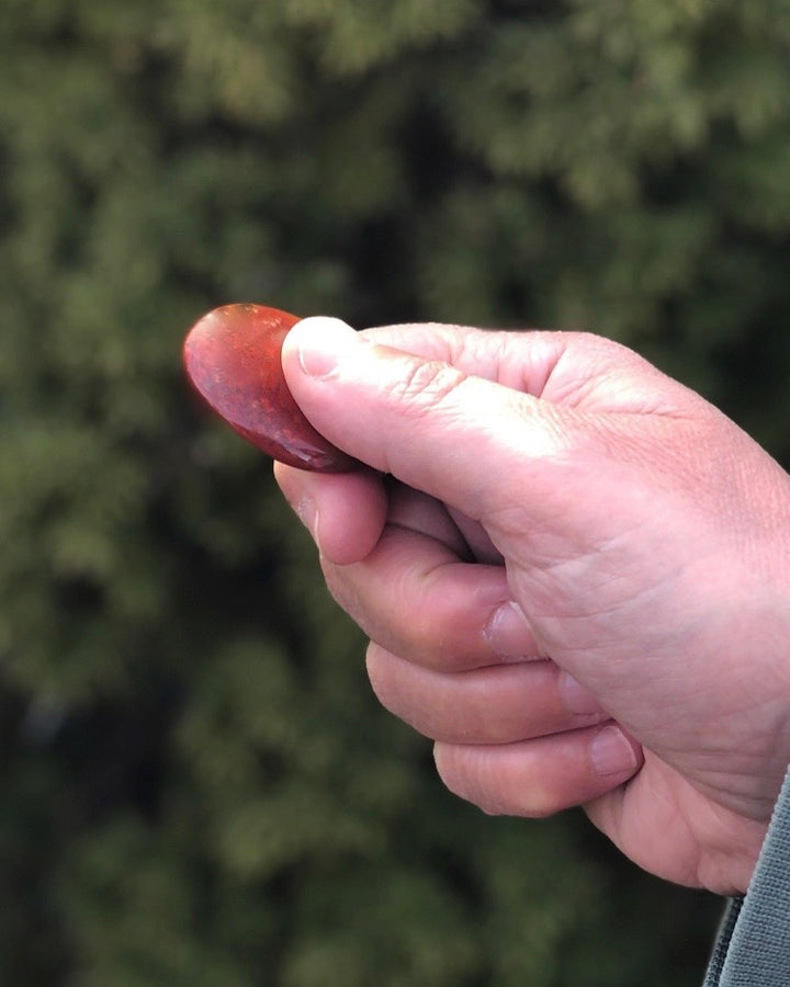 Brecciated Jasper Worry Stone