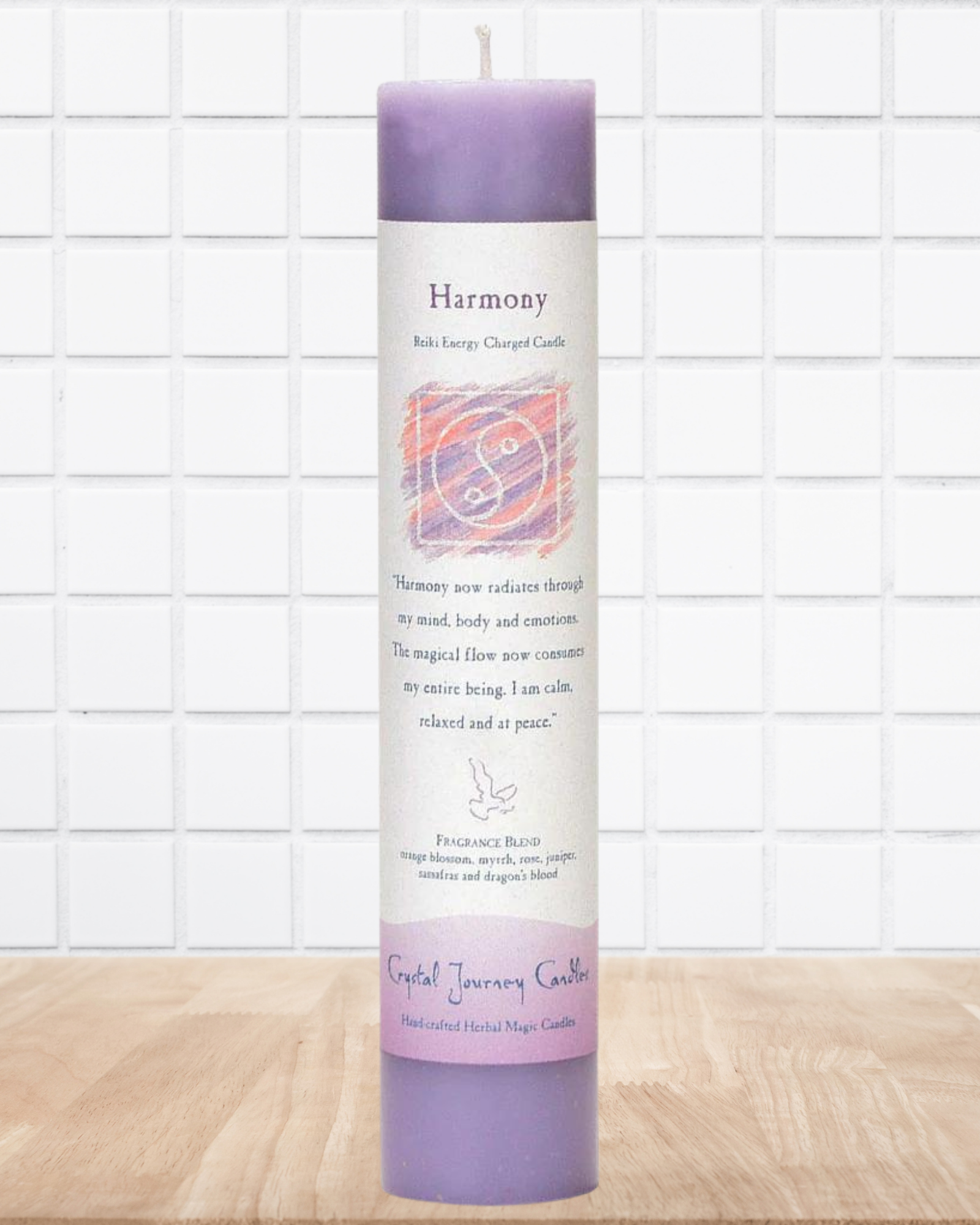 Harmony Reiki Charged Candle – The Life Divine