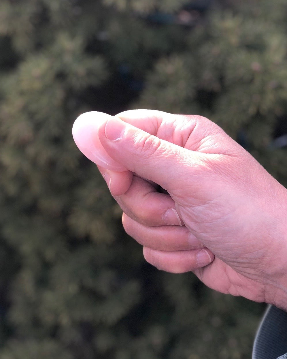 Rose Quartz Worry Stone
