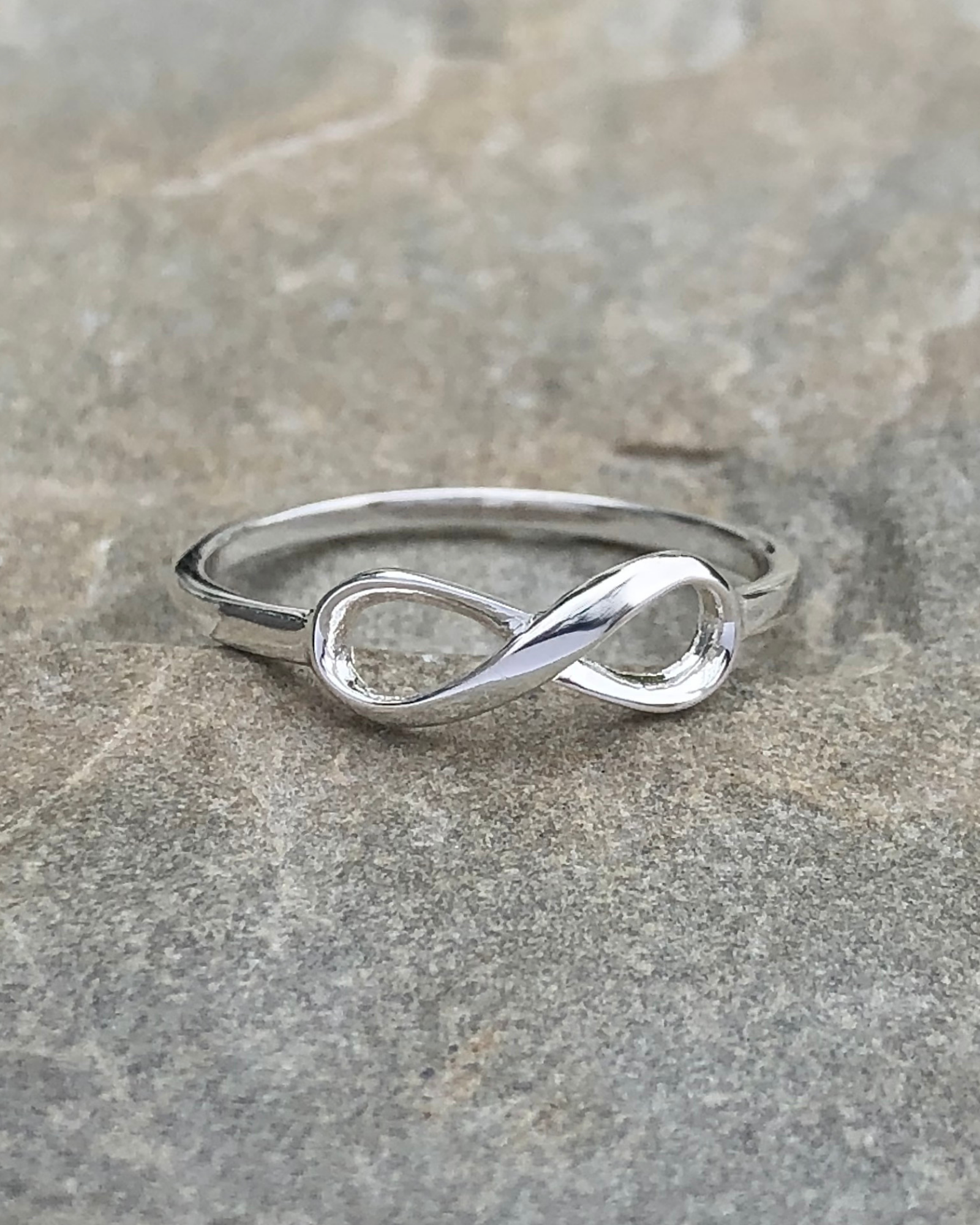 【SCENERITY】Infinity silver ring Infinity Sterling Silver Ring – The Life Divine