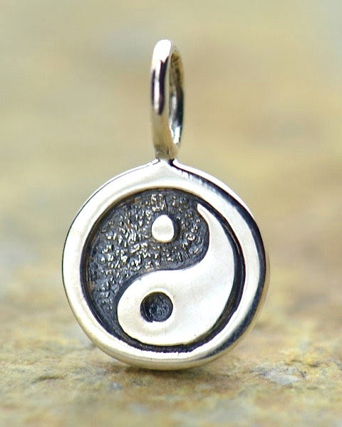 Silver Yin Yang Necklace