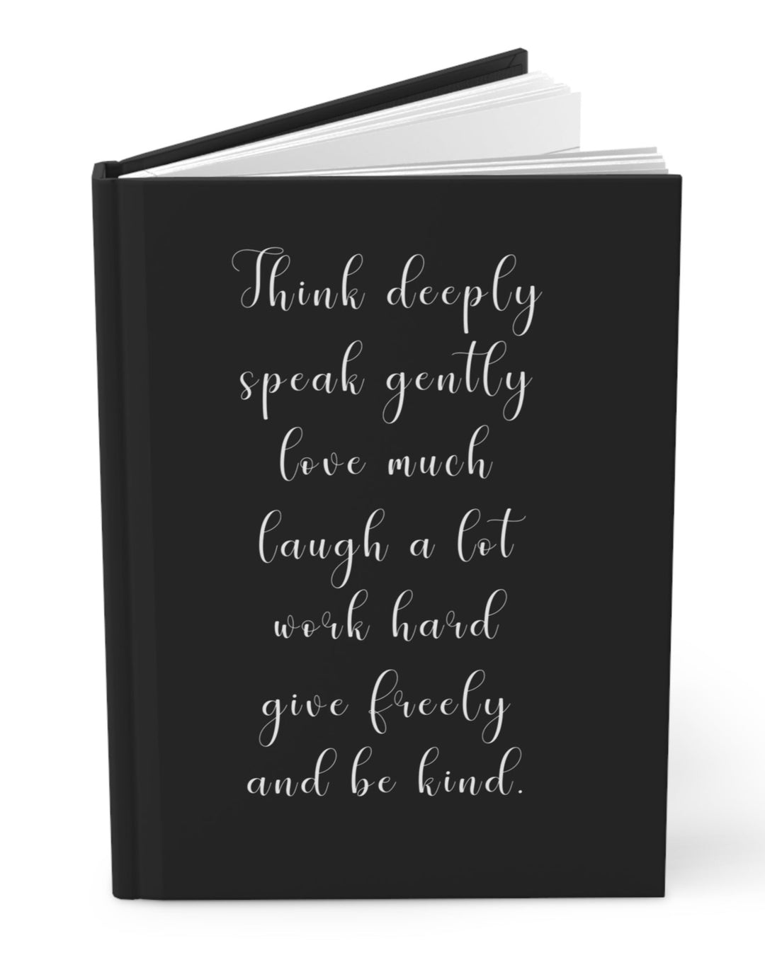 Think Back Journal Think Deeply Black Journal – The Life Divine
