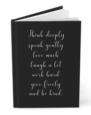Think Deeply Black Journal