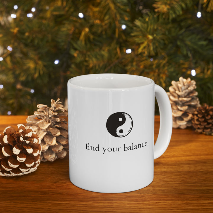 Find Your Balance Yin Yang Mug