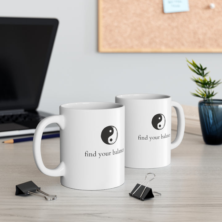 Find Your Balance Yin Yang Mug