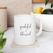Grateful & Blessed Mug