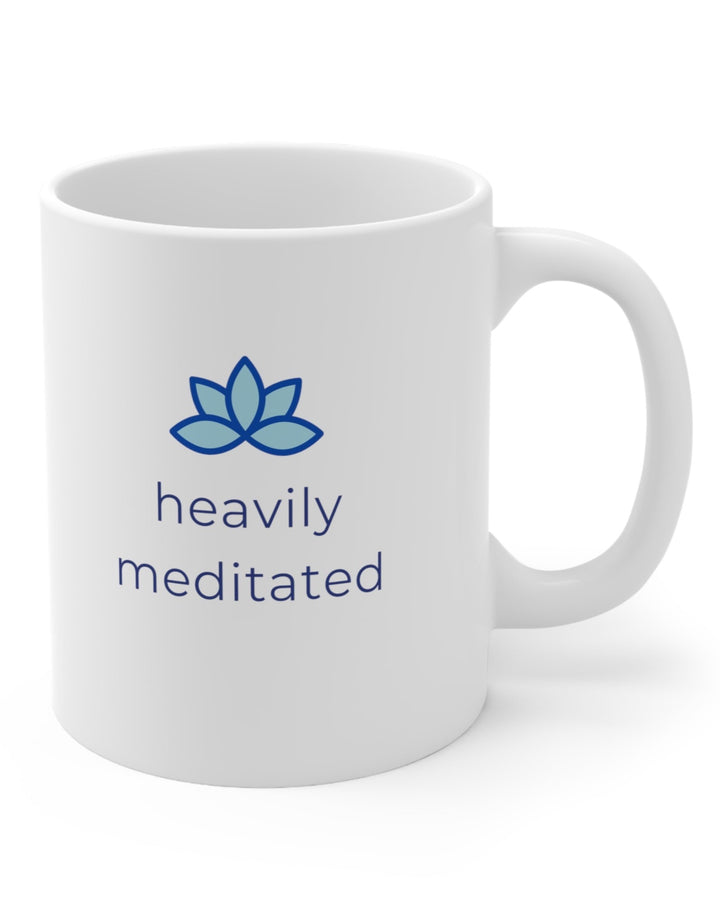 Heavily Meditated Lotus Mug