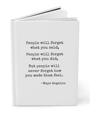 Maya Angelou Quote Journal