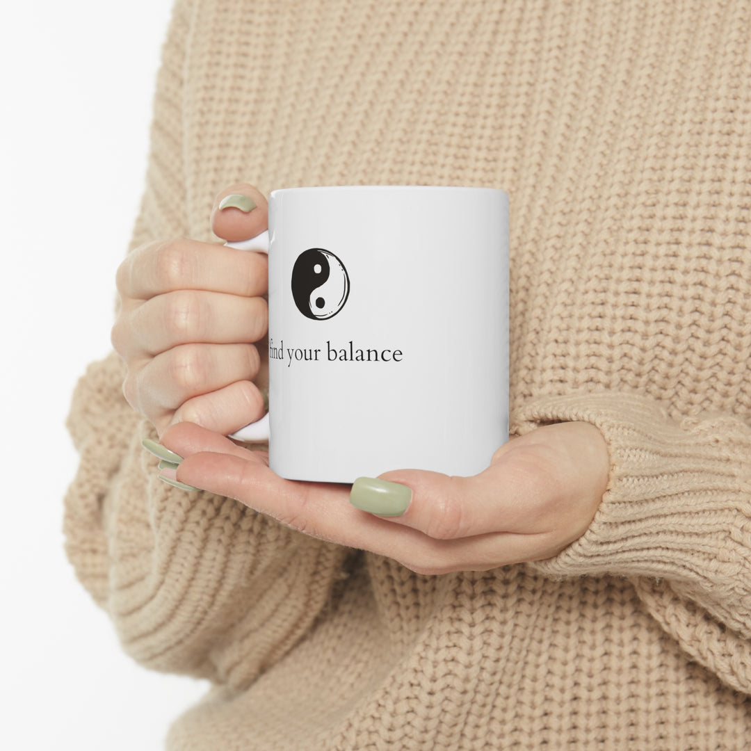 Find Your Balance Yin Yang Mug