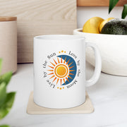 Live By The Sun Love By The Moon Mug