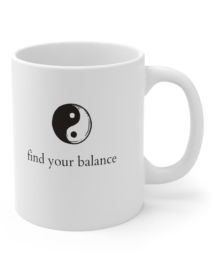 Find Your Balance Yin Yang Mug