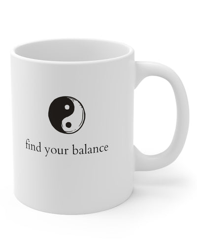 Find Your Balance Yin Yang Mug