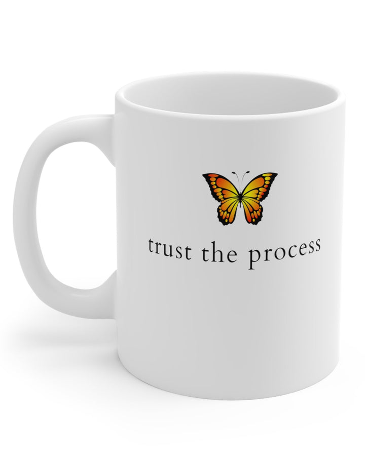 Trust The Process Monarch Butterfly Mug