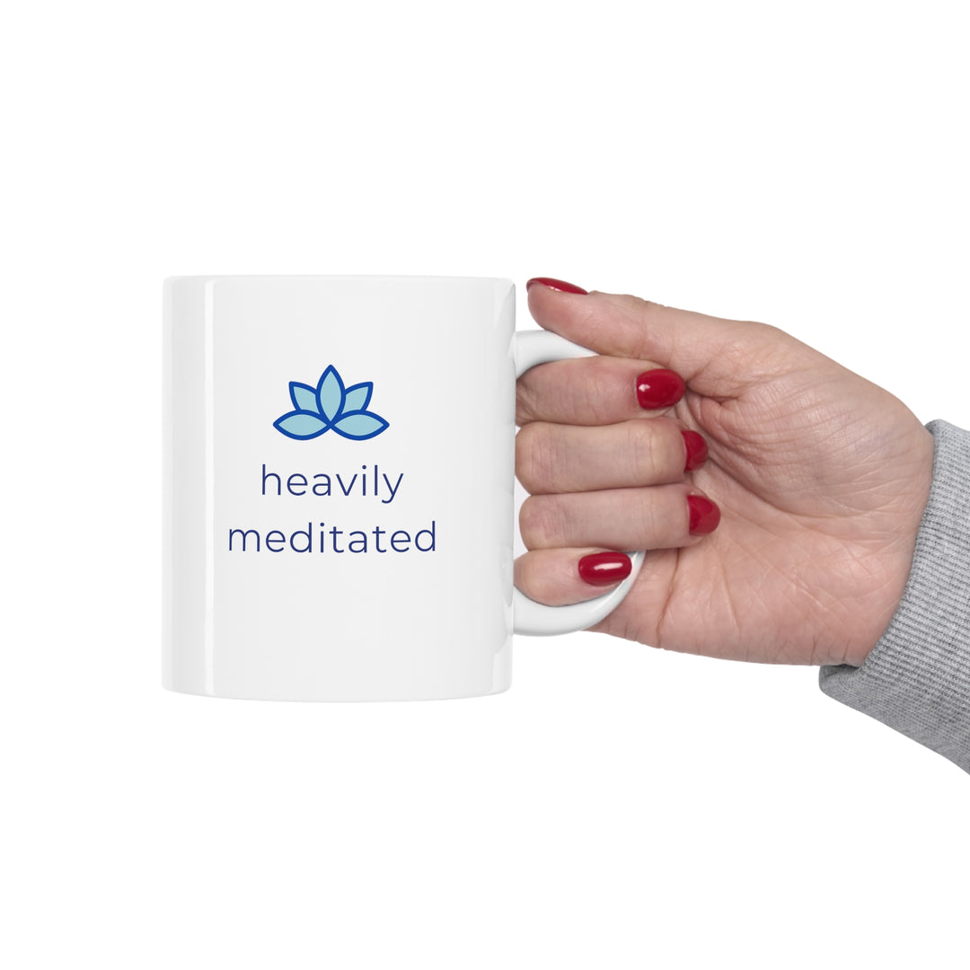 Heavily Meditated Lotus Mug