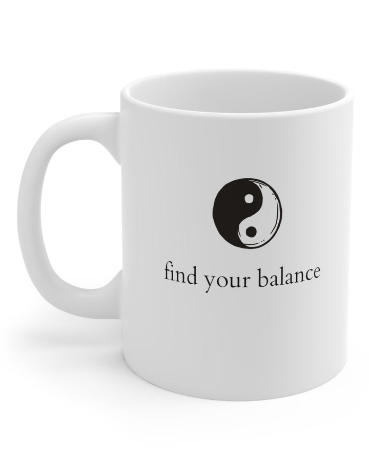 Find Your Balance Yin Yang Mug