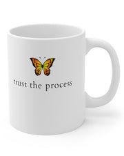 Trust The Process Monarch Butterfly Mug