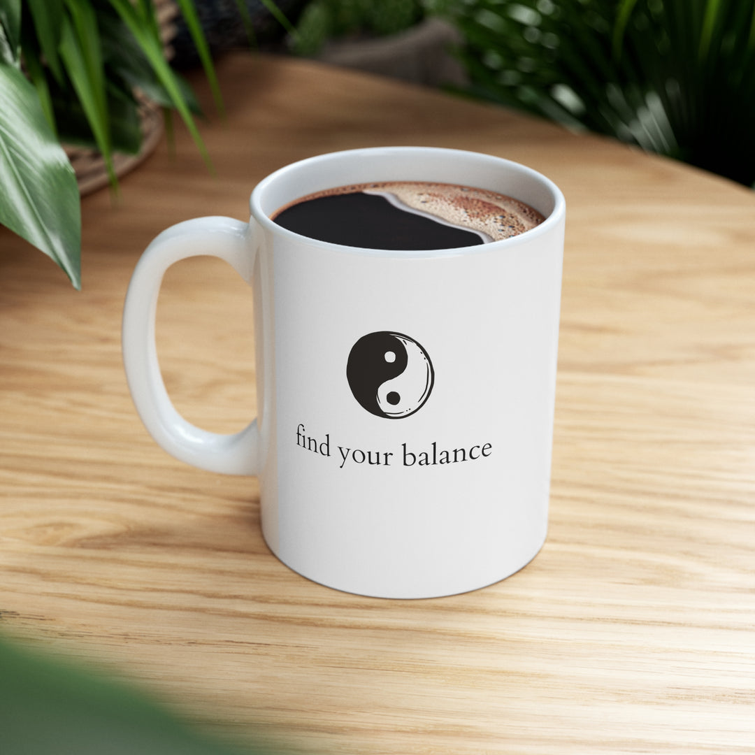 Find Your Balance Yin Yang Mug