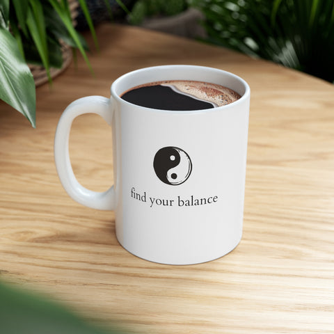 Find Your Balance Yin Yang Mug