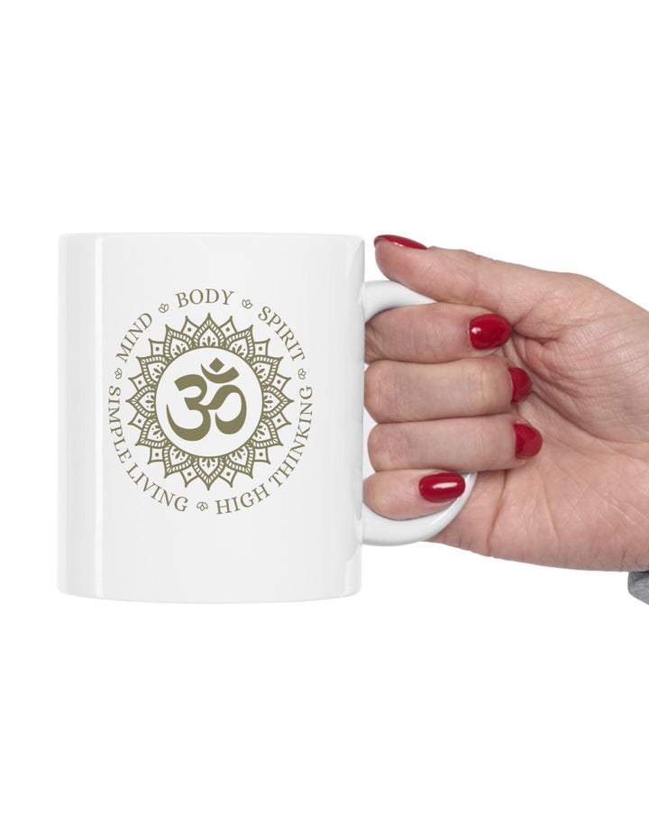 Om Mind Body Spirit Mug