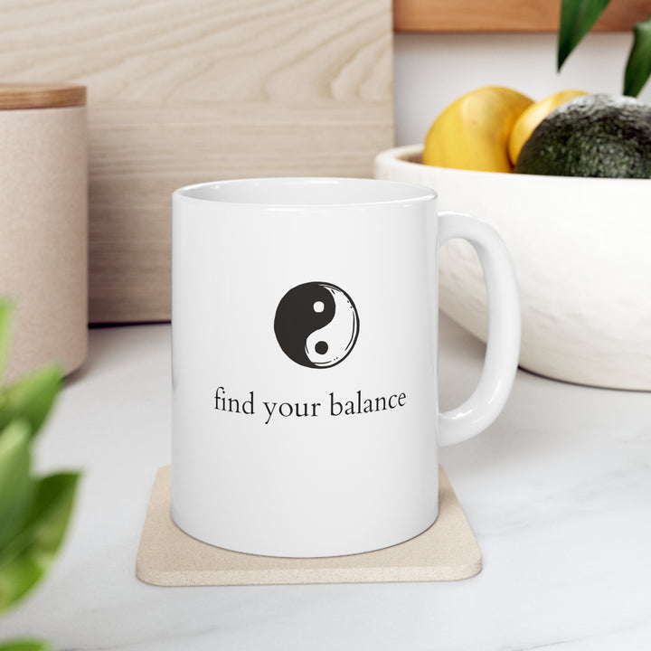 Find Your Balance Yin Yang Mug