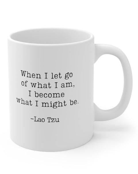 When I Let Go Mug