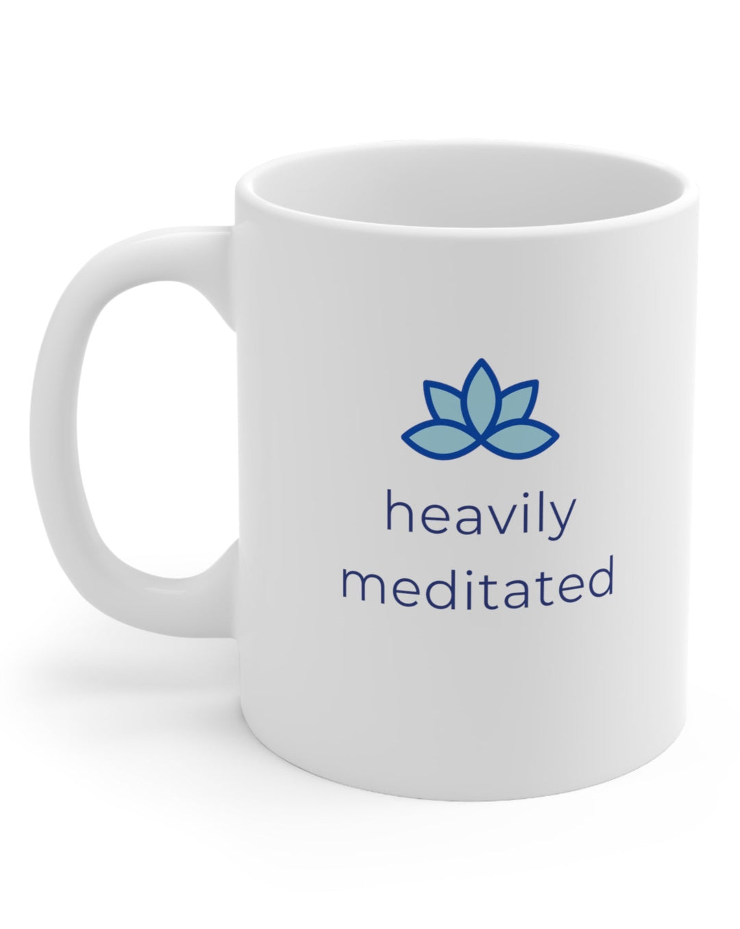 Heavily Meditated Lotus Mug