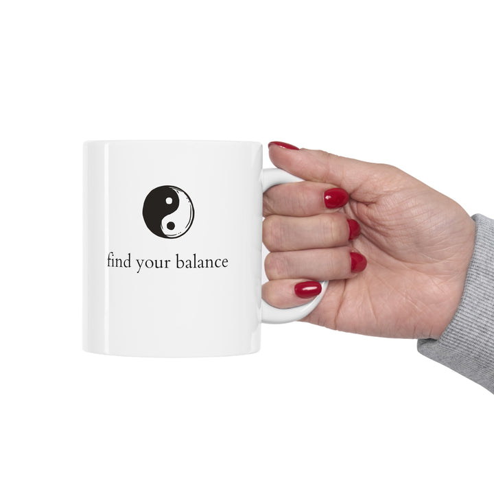 Find Your Balance Yin Yang Mug