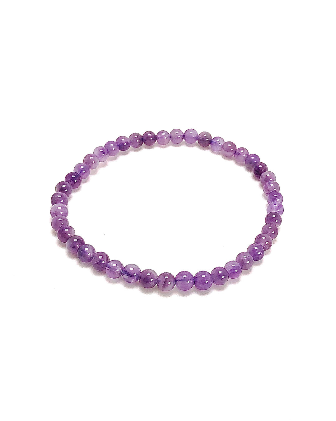 Children's Amethyst 4mm Gemstone Bracelet