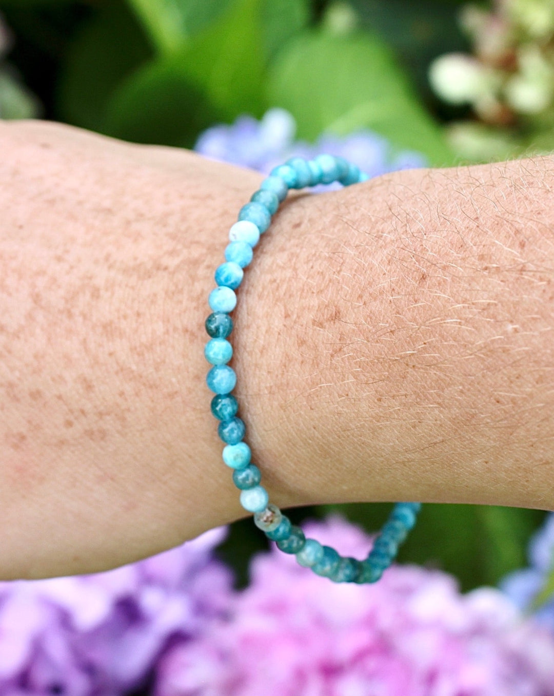 Children's Apatite 4mm Gemstone Bracelet