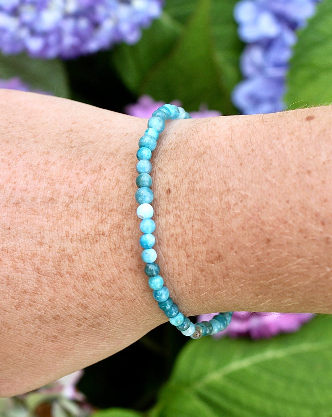 Children's Apatite 4mm Gemstone Bracelet