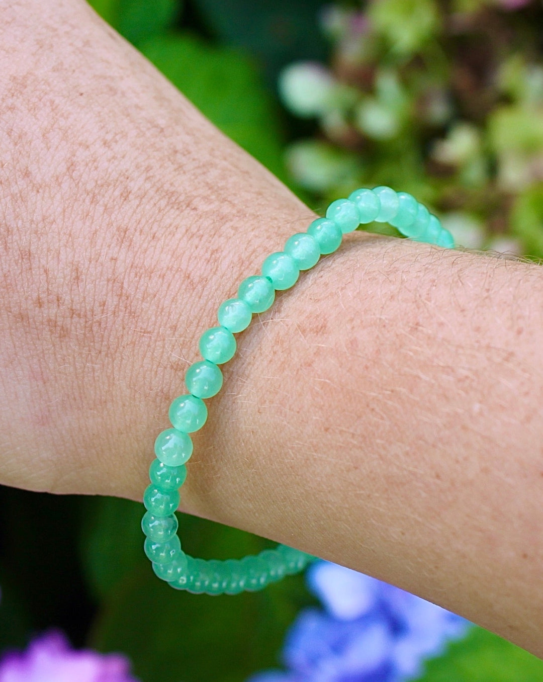 Aventurine 4mm Gemstone Bracelet