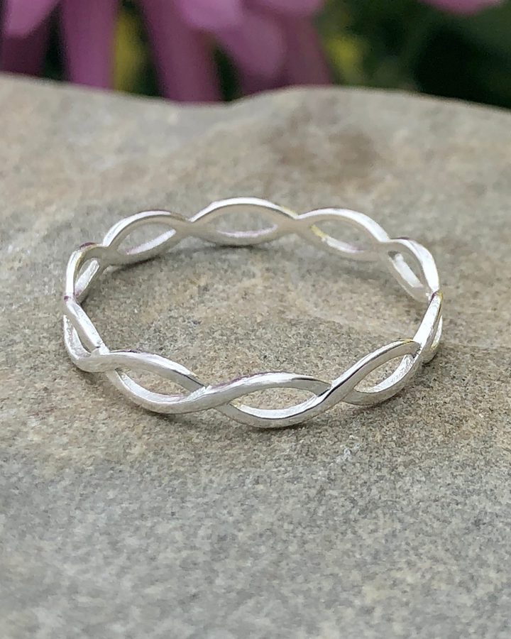 Sterling Silver Braid Ring