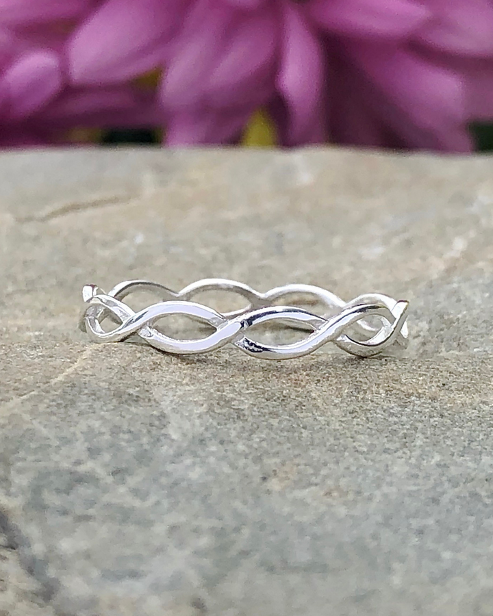 Sterling Silver Braid Ring