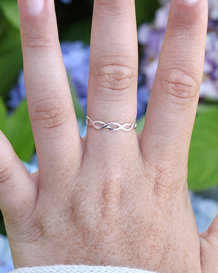 Sterling Silver Braid Ring