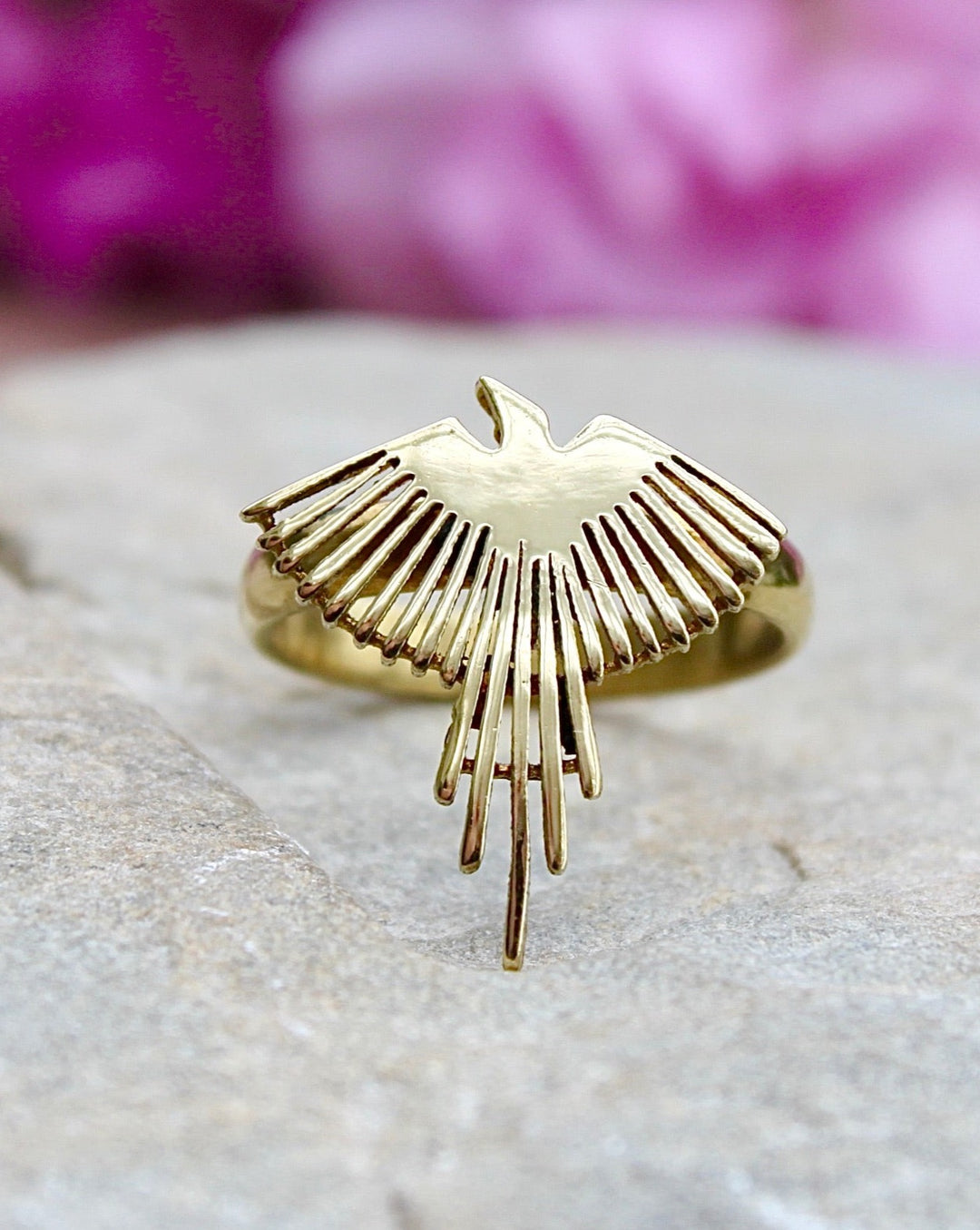 Phoneix Rig Brass Phoenix Ring – The Life Divine