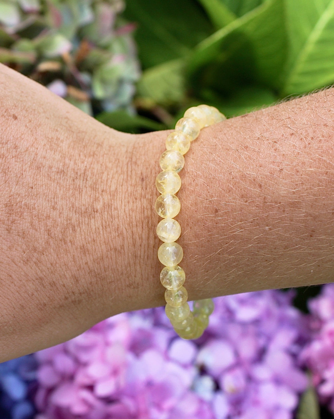 Citrine 6mm Gemstone Bracelet