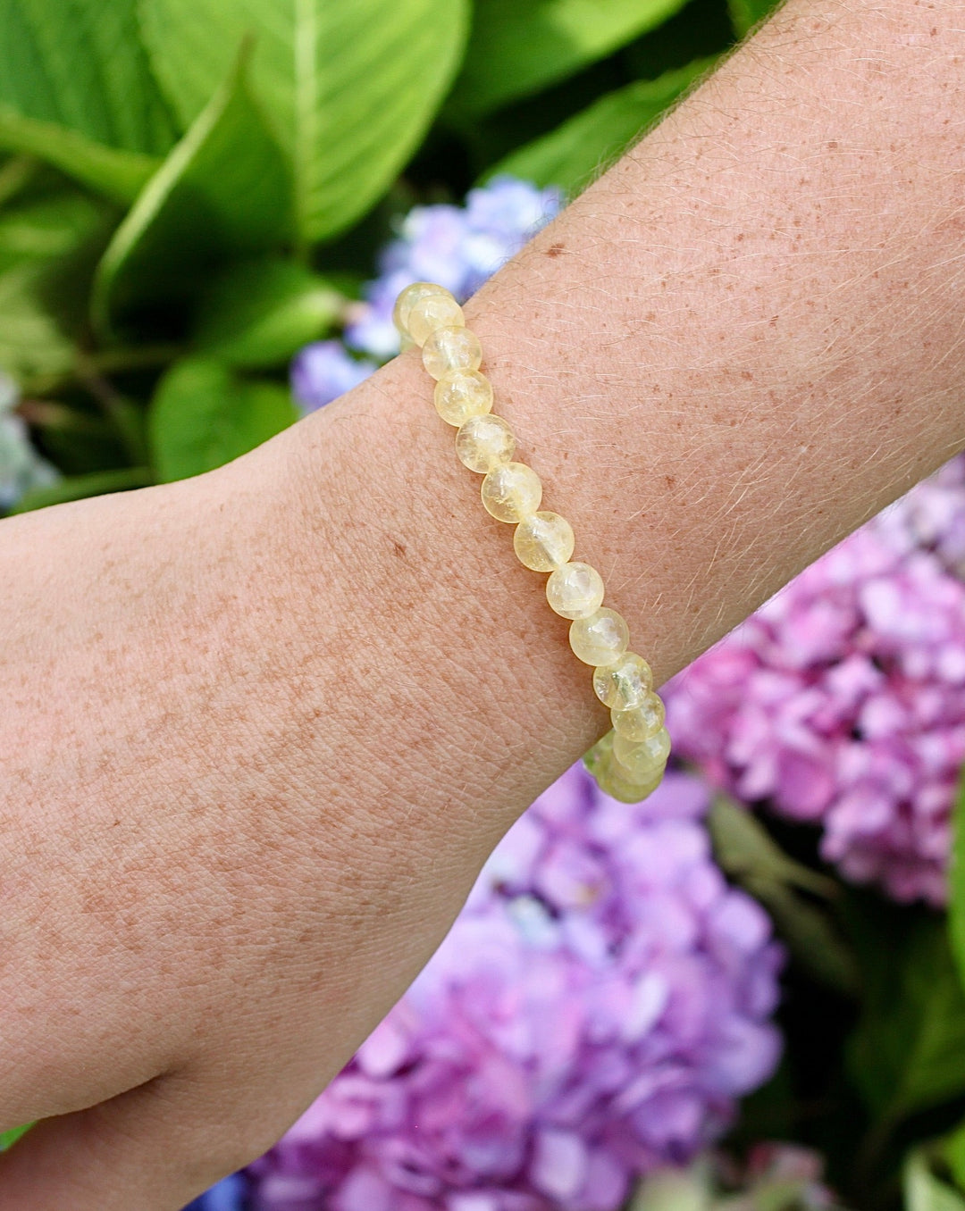 Citrine 6mm Gemstone Bracelet