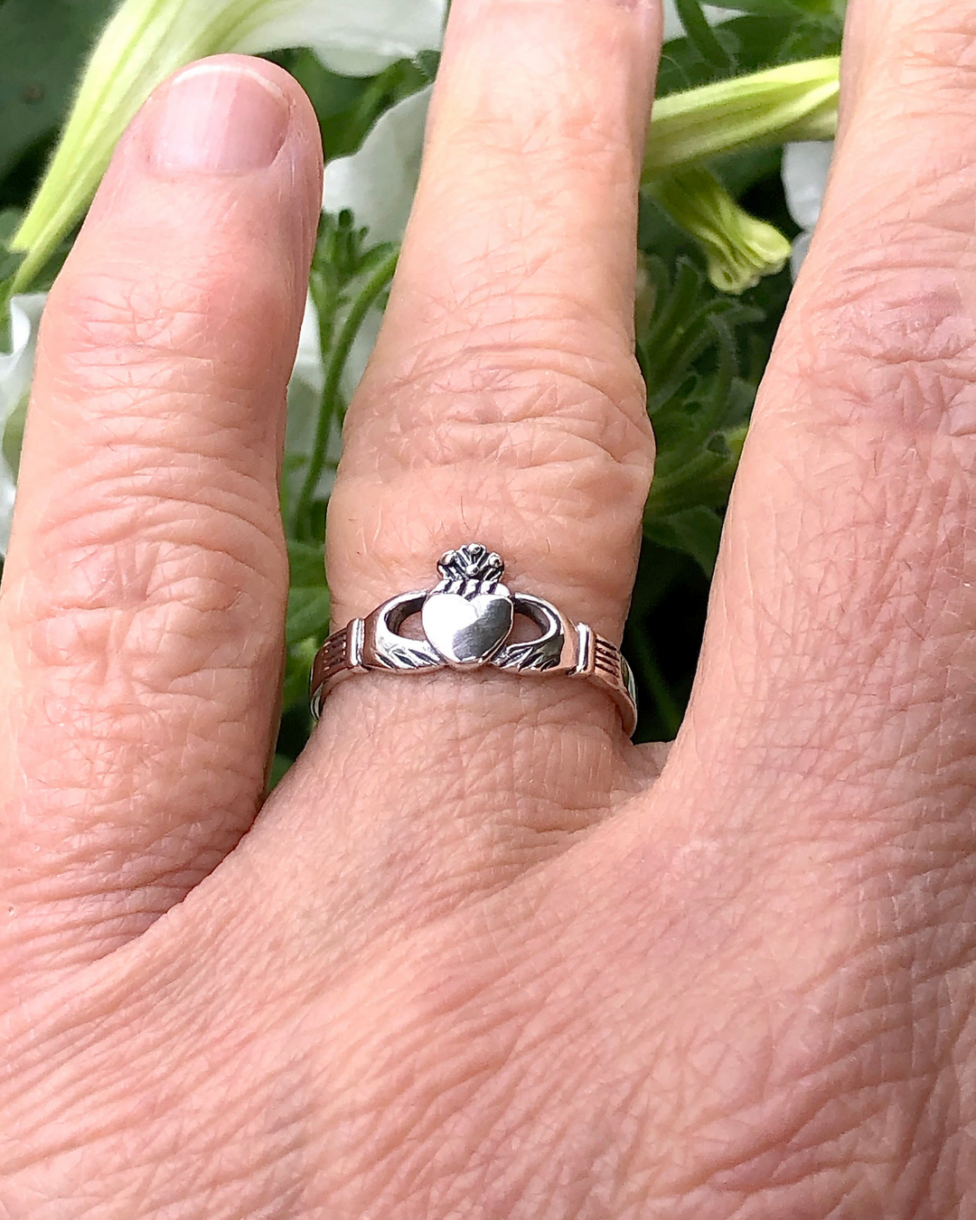 Sterling Silver Claddagh Ring