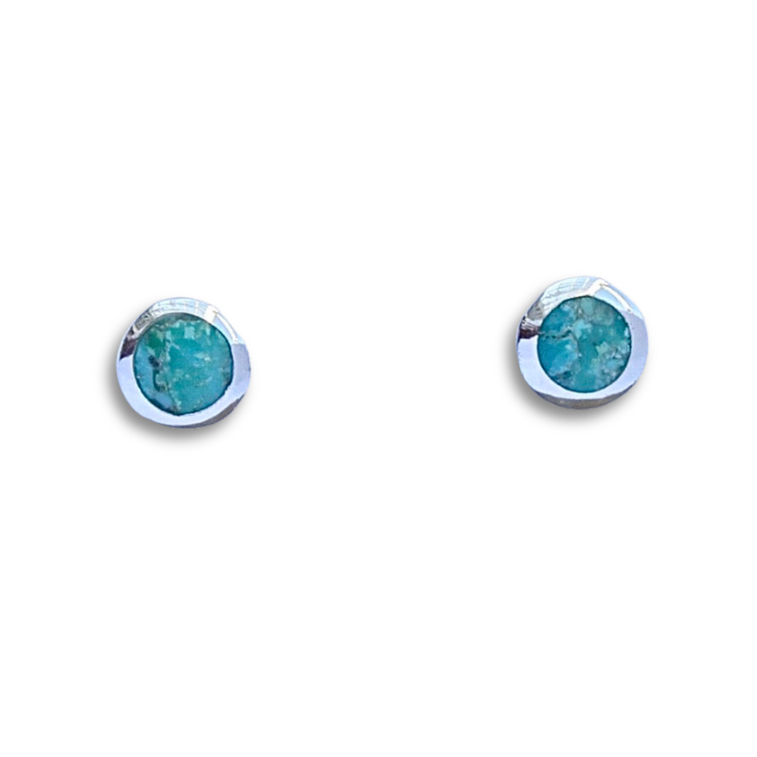 Turquoise Silver Earrings