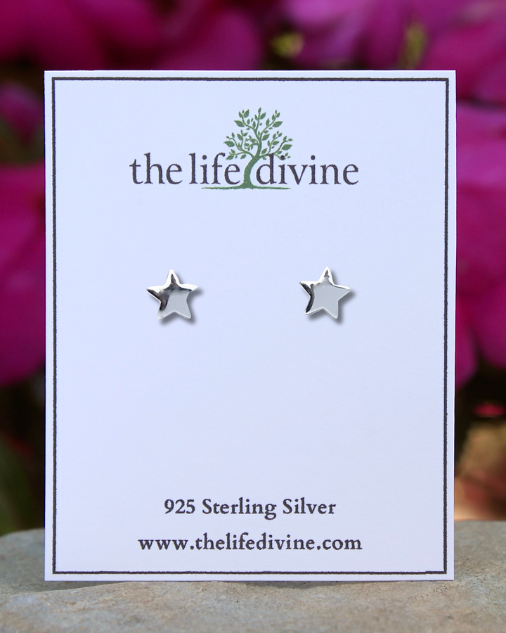 Star Sterling Silver Earrings