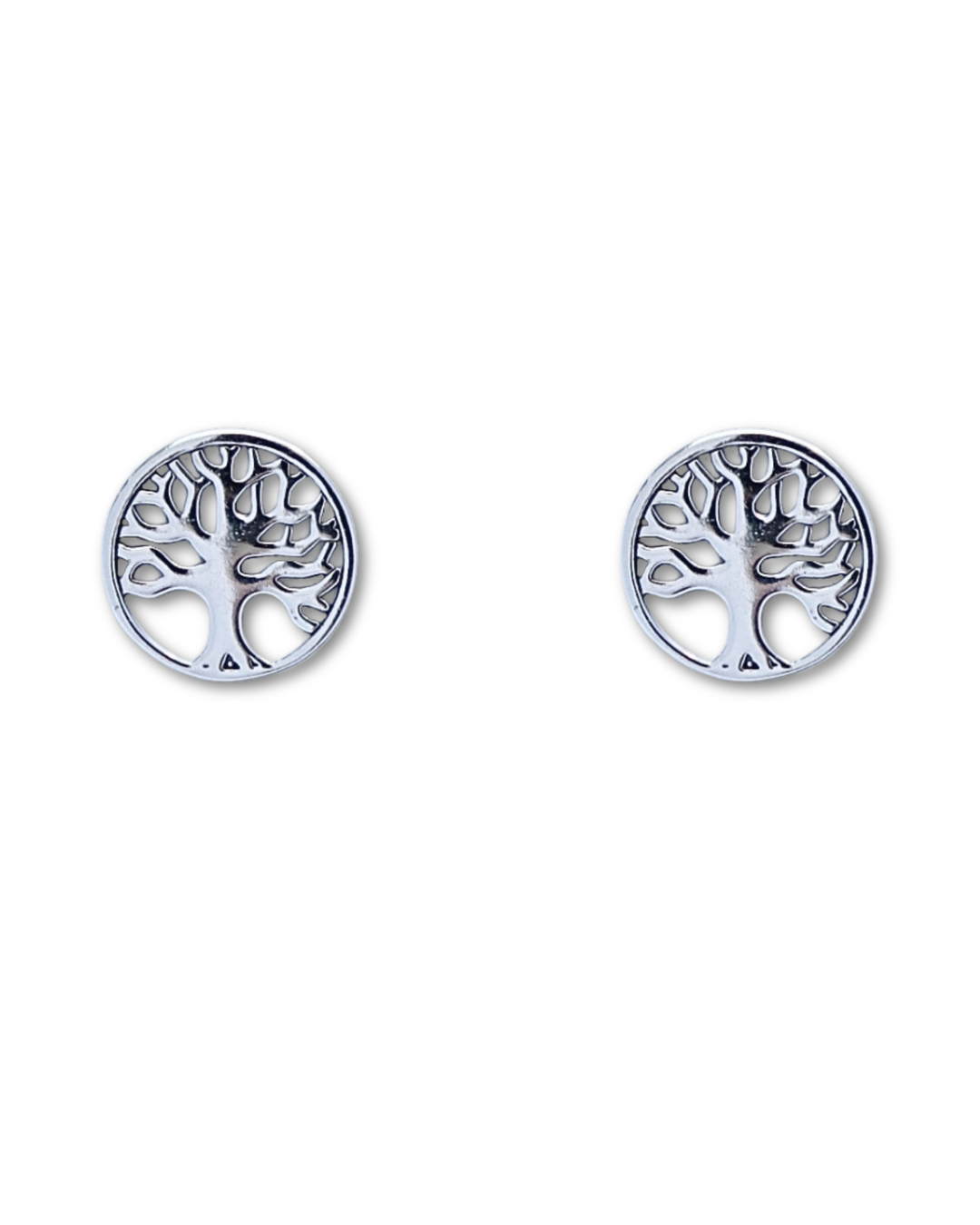 Tree of Life Silver Earrings