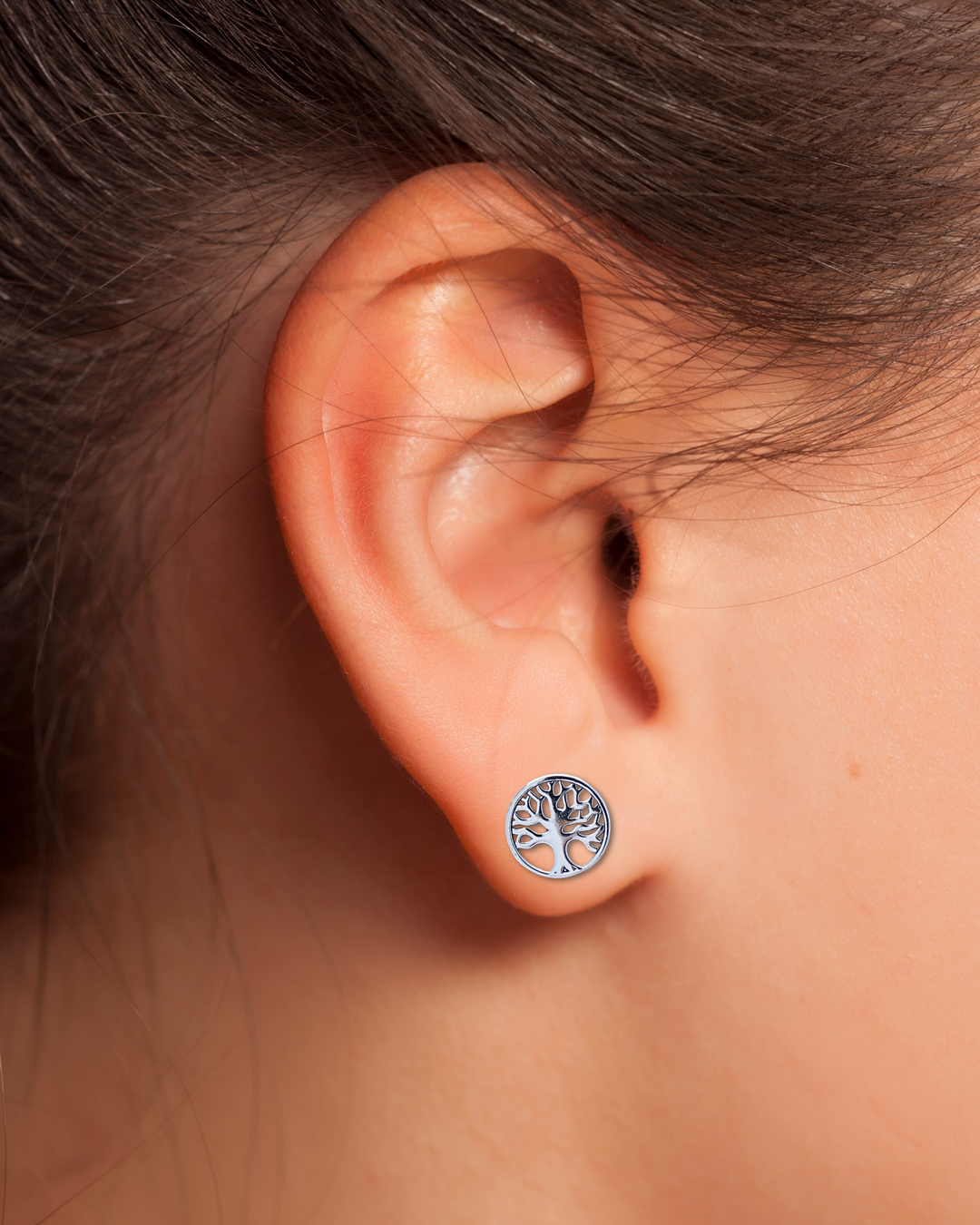 Tree of Life Silver Earrings