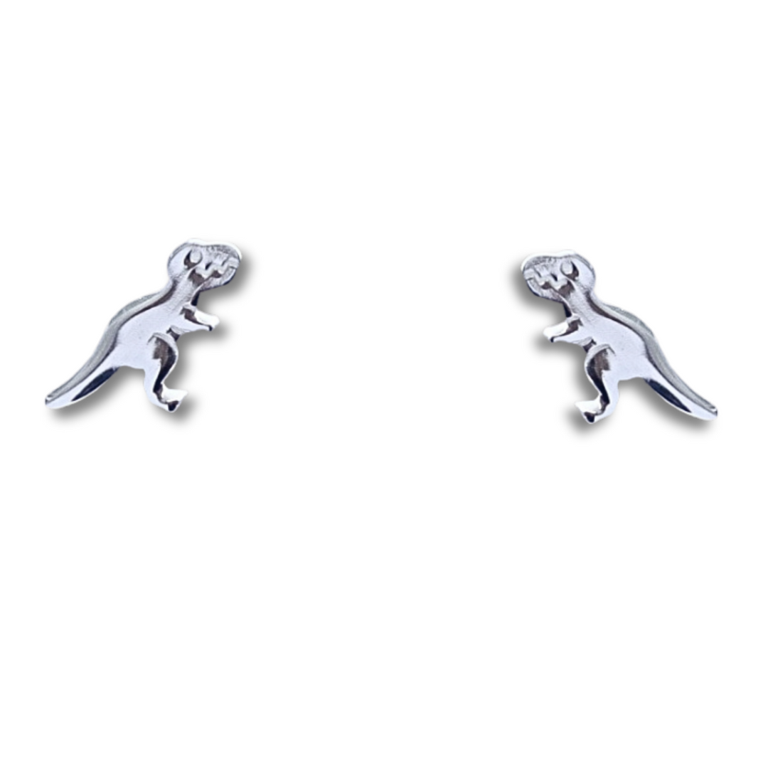 T-Rex Sterling Silver Earrings