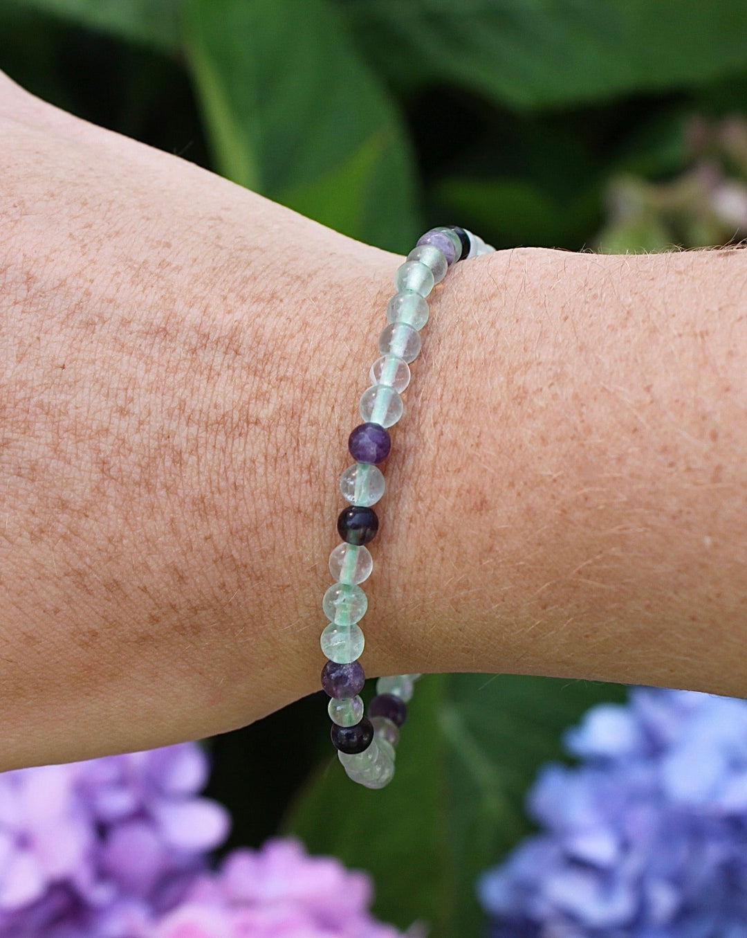 Children's Fluorite 4mm Gemstone Bracelet