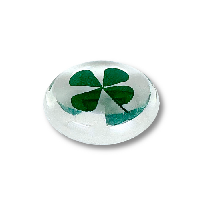 Four Leaf Clover Pocket Stone