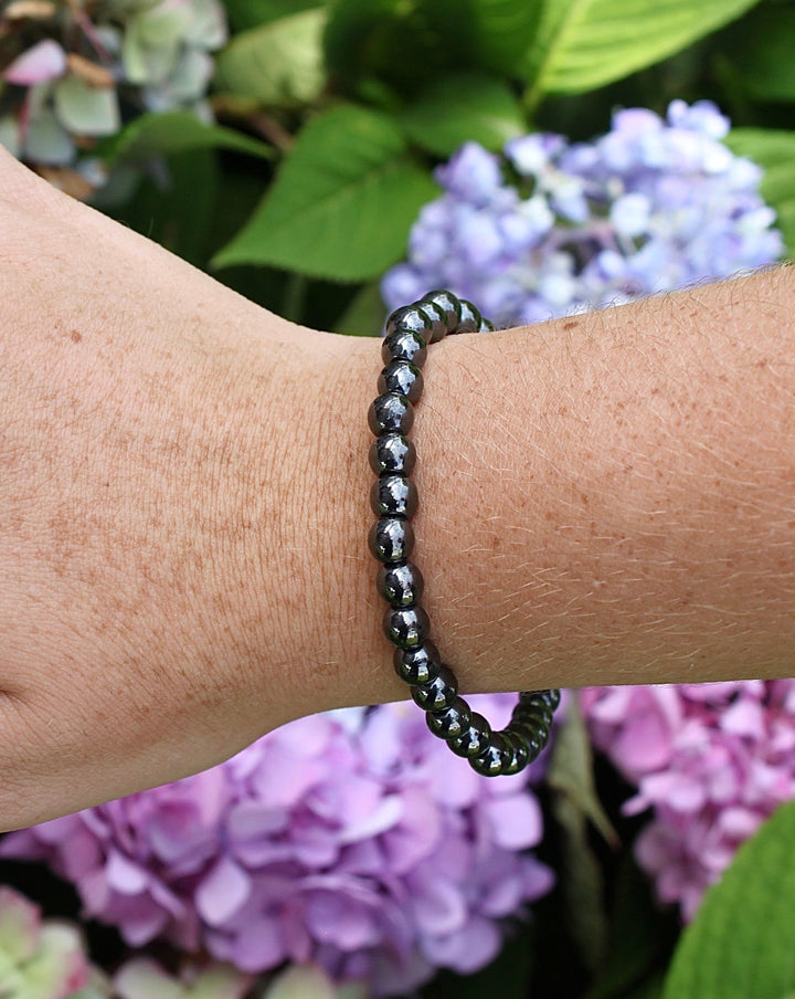 Hematite 6mm Gemstone Bracelet