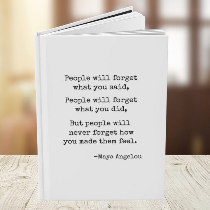 Maya Angelou Quote Journal